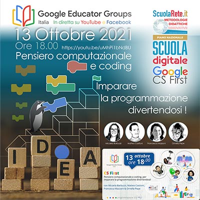 Formazione GEG Google Italia e ScuolaRete.it Rete Nazionale PNSD